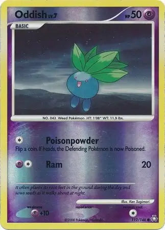Legends Awakened Oddish #112/146 reverse holo