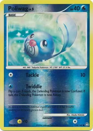 Legends Awakened Poliwag #114/146 reverse holo