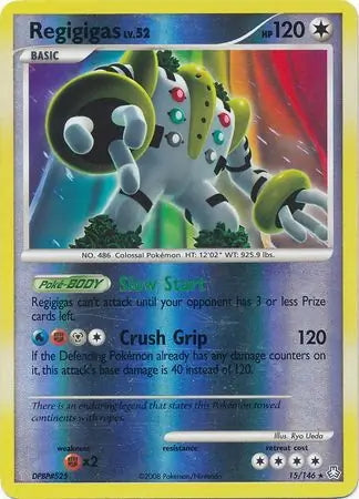 Legends Awakened Regigigas #15/146 reverse holo