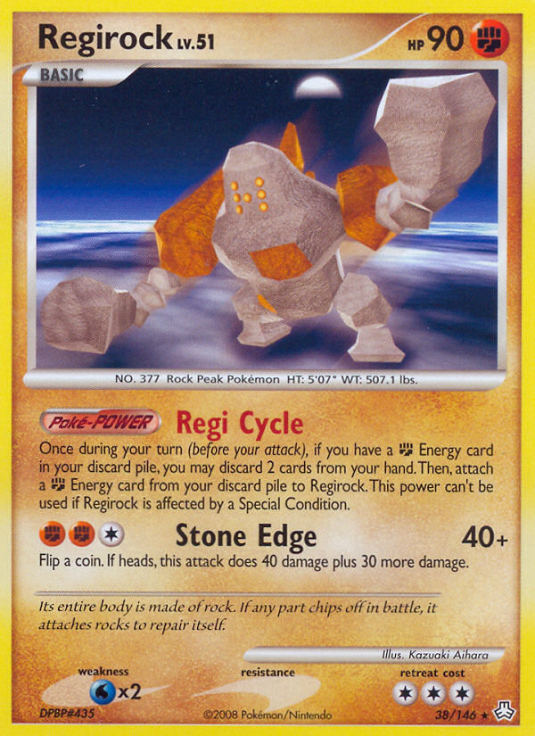 Legends Awakened Regirock #38/146