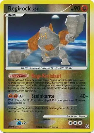 Legends Awakened Regirock #38/146 reverse holo