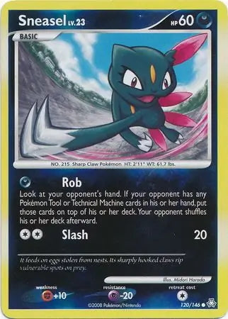 Legends Awakened Sneasel #120/146 reverse holo