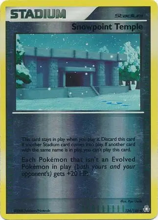 Legends Awakened Snowpoint Temple #134/146 reverse holo