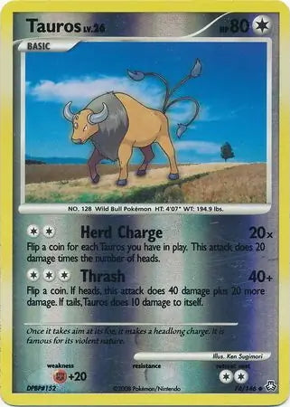 Legends Awakened Tauros #74/146 reverse holo