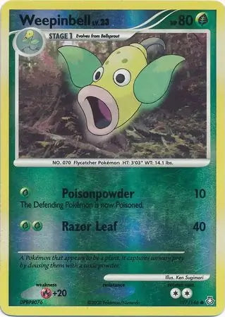 Legends Awakened Weepinbell #127/146 reverse holo