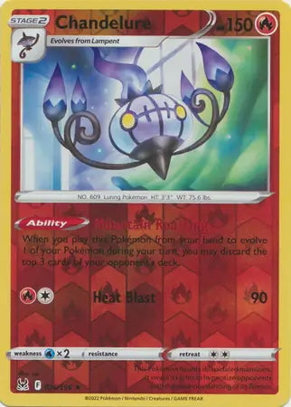 Lost Origin Chandelure #26/196 reverse holo