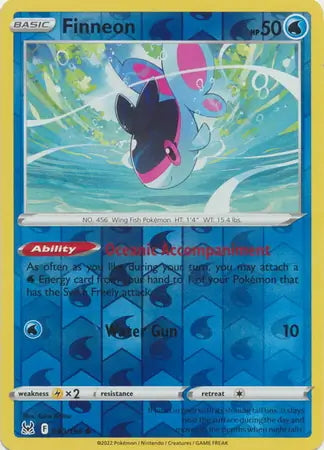 Lost Origin Finneon #40/196 reverse holo