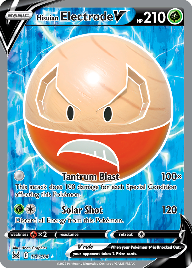 Lost Origin Hisuian Electrode V #172/196