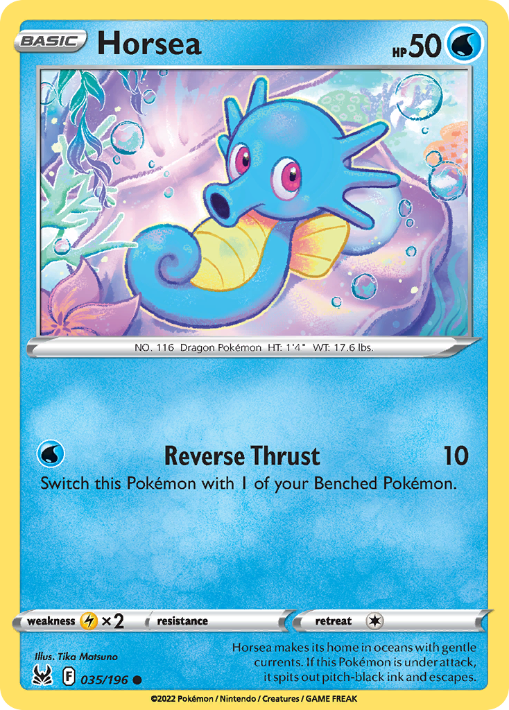 Lost Origin Horsea #35/196