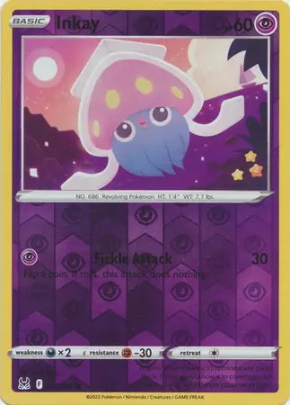 Lost Origin Inkay #77/196 reverse holo