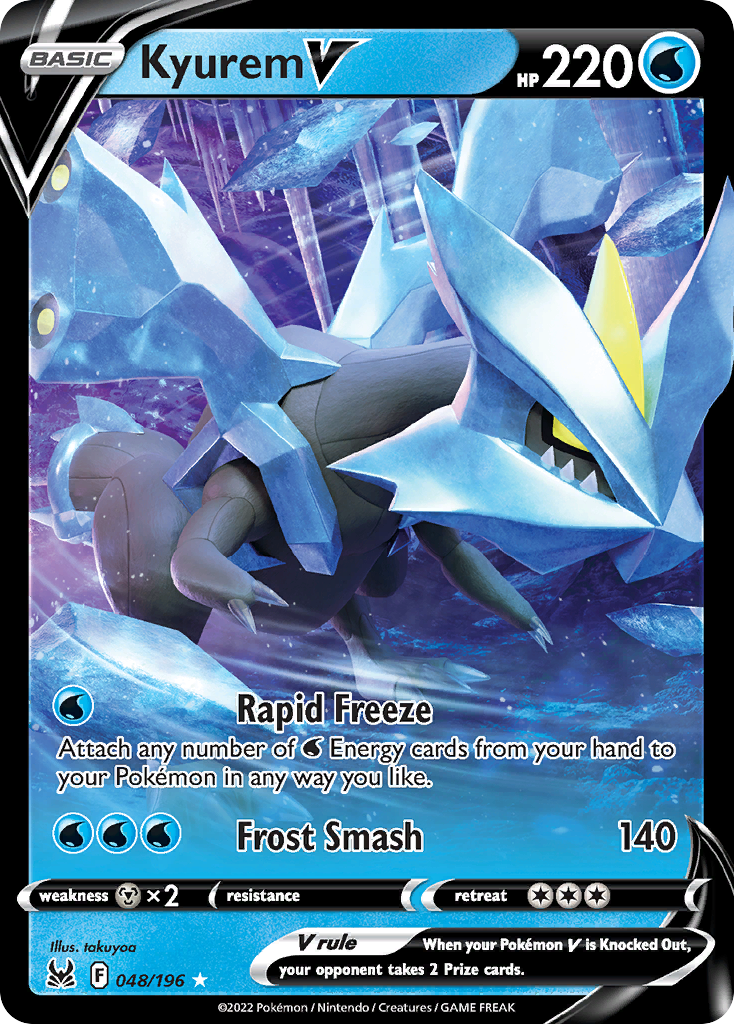 Lost Origin Kyurem V #48/196