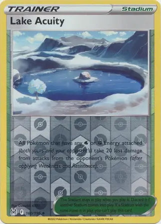 Lost Origin Lake Acuity #160/196 reverse holo