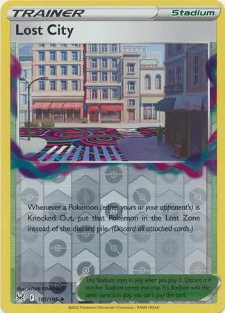Lost Origin Lost City #161/196 reverse holo
