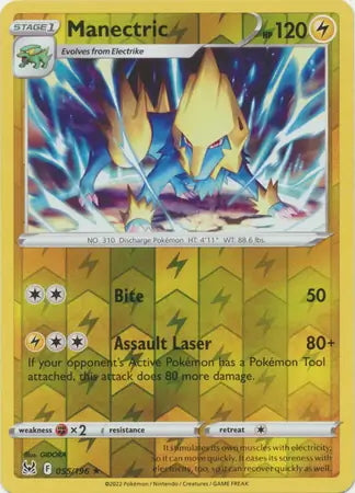 Lost Origin Manectric #55/196 reverse holo