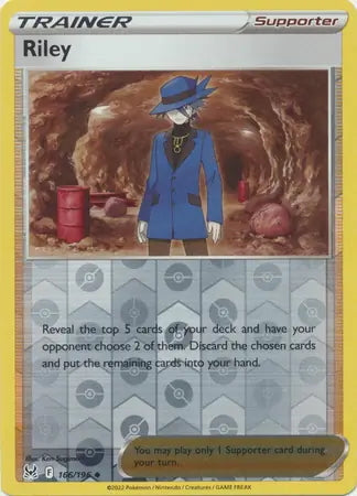Lost Origin Riley #166/196 reverse holo