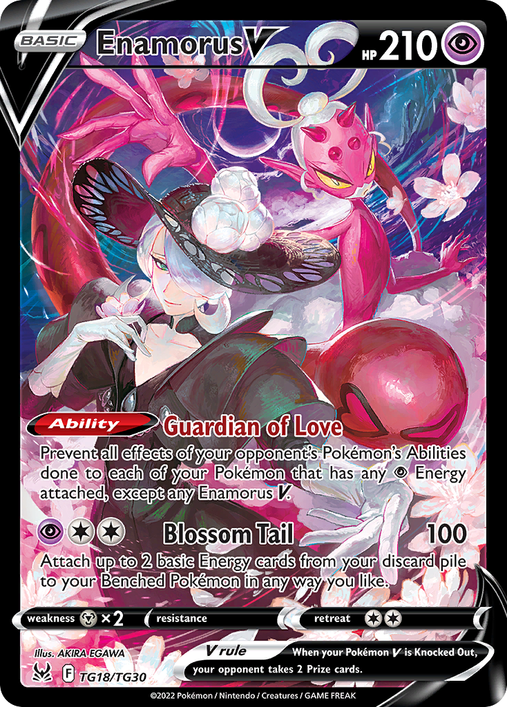 Lost Origin Trainer Gallery Enamorus V #TG18/30