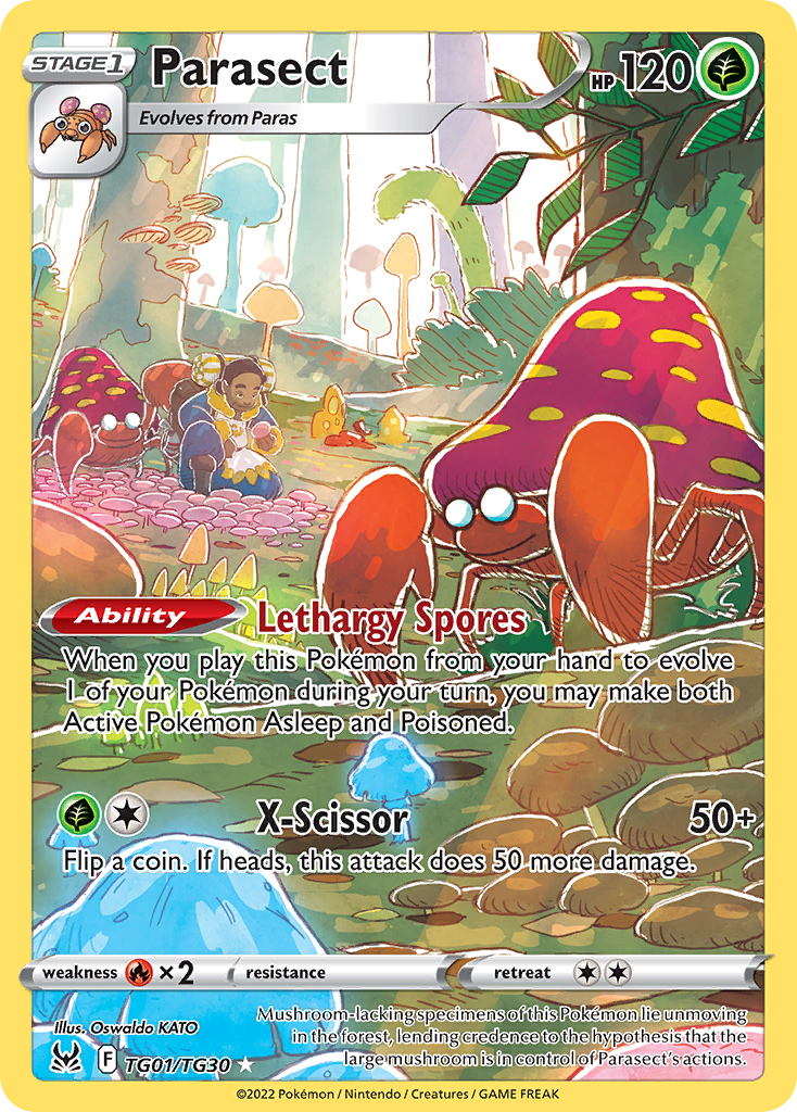 Lost Origin Trainer Gallery Parasect #TG1/30