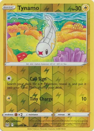 Lost Origin Tynamo #59/196 reverse holo