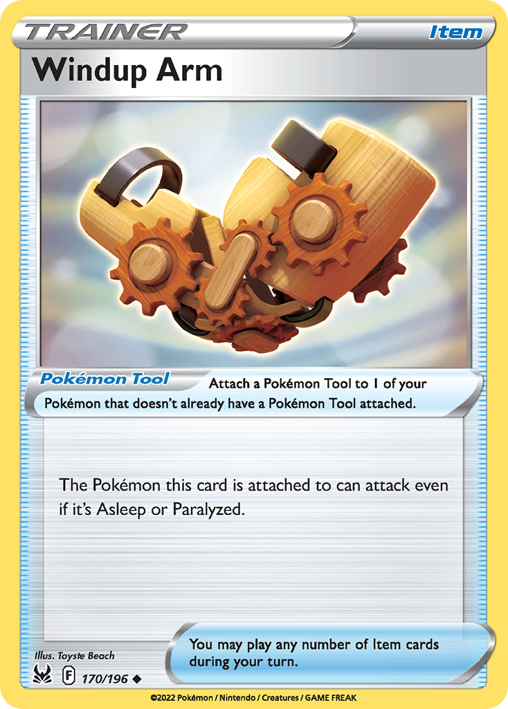 Lost Origin Windup Arm #170/196