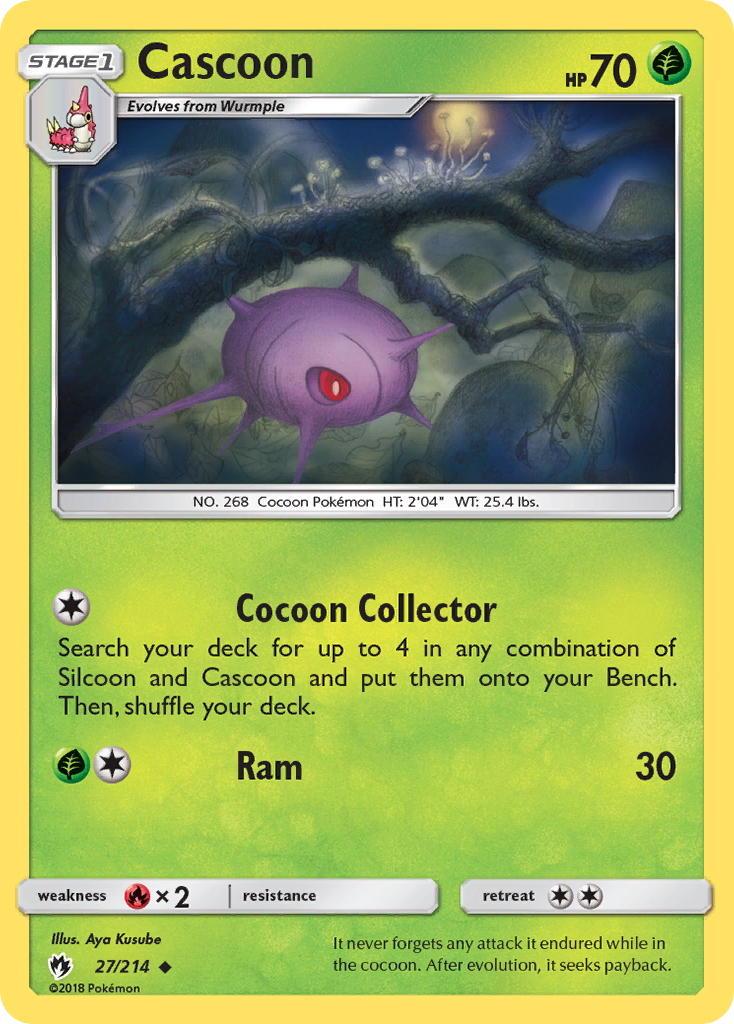 Lost Thunder Cascoon #27/214