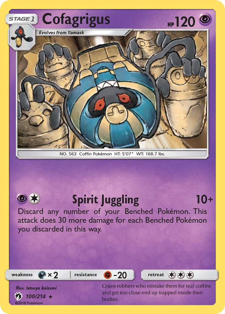Lost Thunder Cofagrigus #100/214
