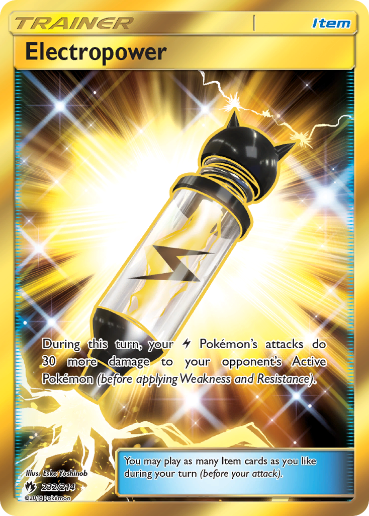Lost Thunder Electropower #232/214