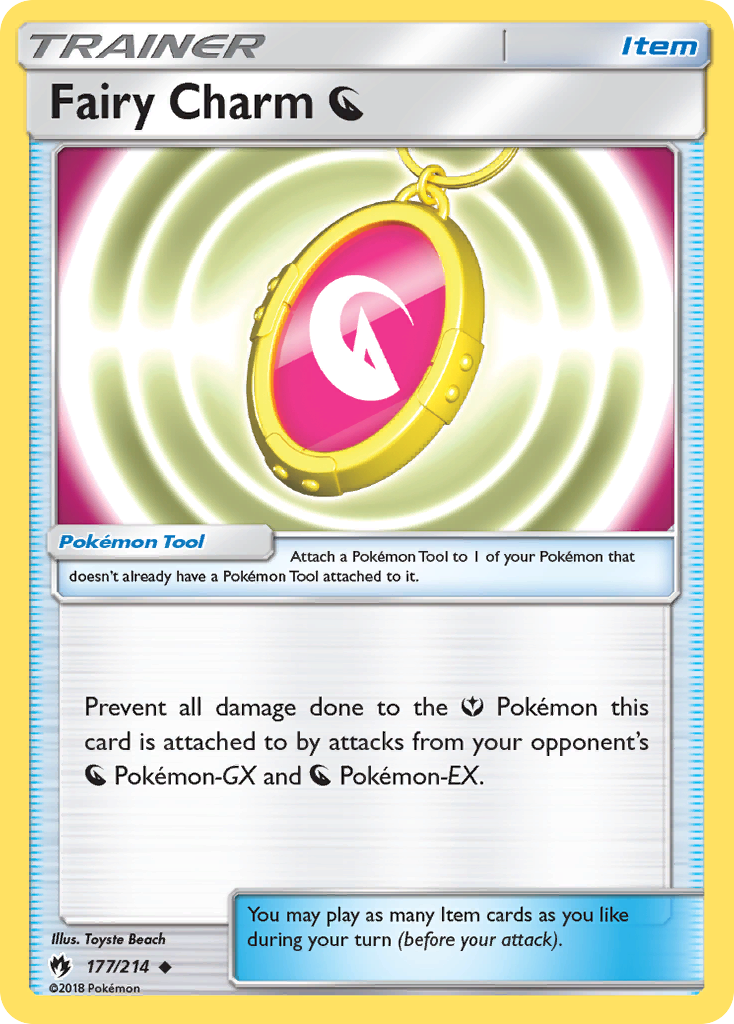 Lost Thunder Fairy Charm D #177/214