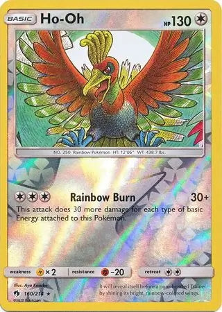 Lost Thunder Ho-Oh #160/214 reverse holo