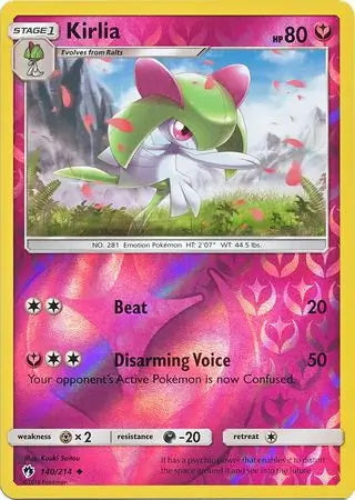 Lost Thunder Kirlia #140/214 reverse holo