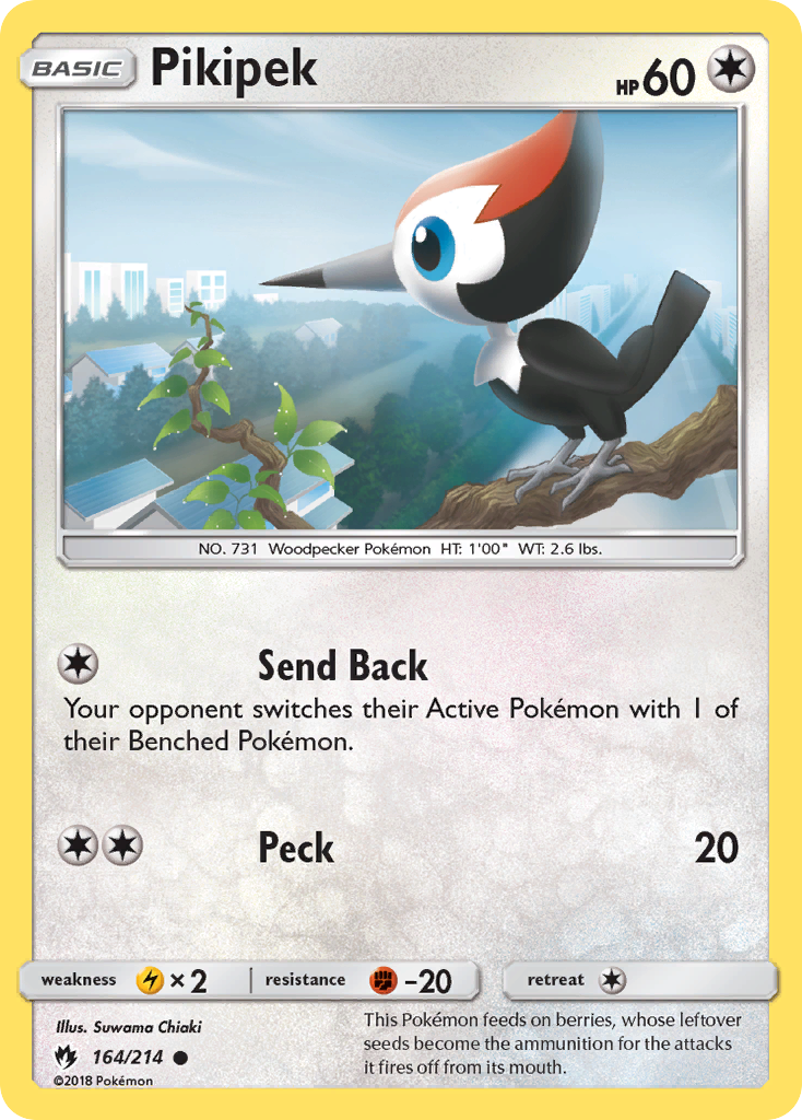 Lost Thunder Pikipek #164/214