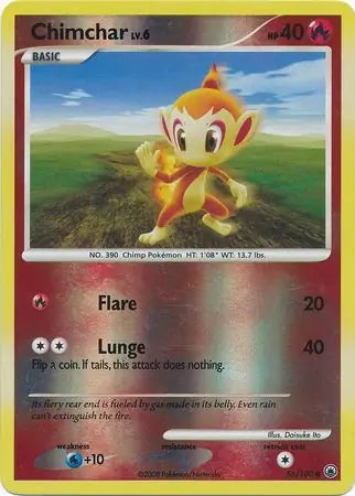 Majestic Dawn Chimchar #56/100 reverse holo