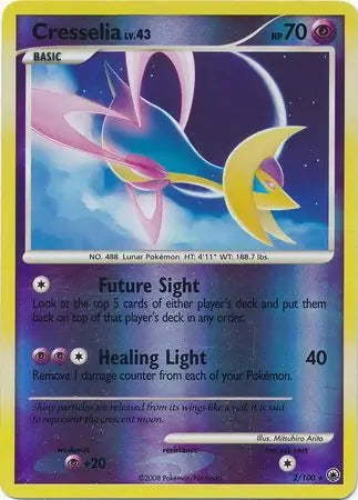 Majestic Dawn Cresselia #2/100 reverse holo
