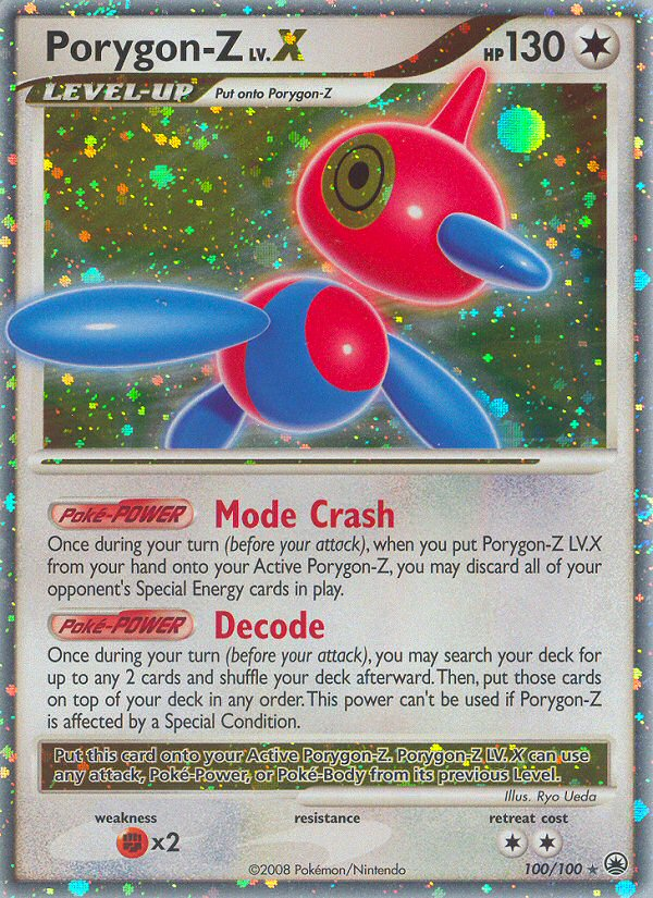 Majestic Dawn Porygon-Z LV.X #100/100