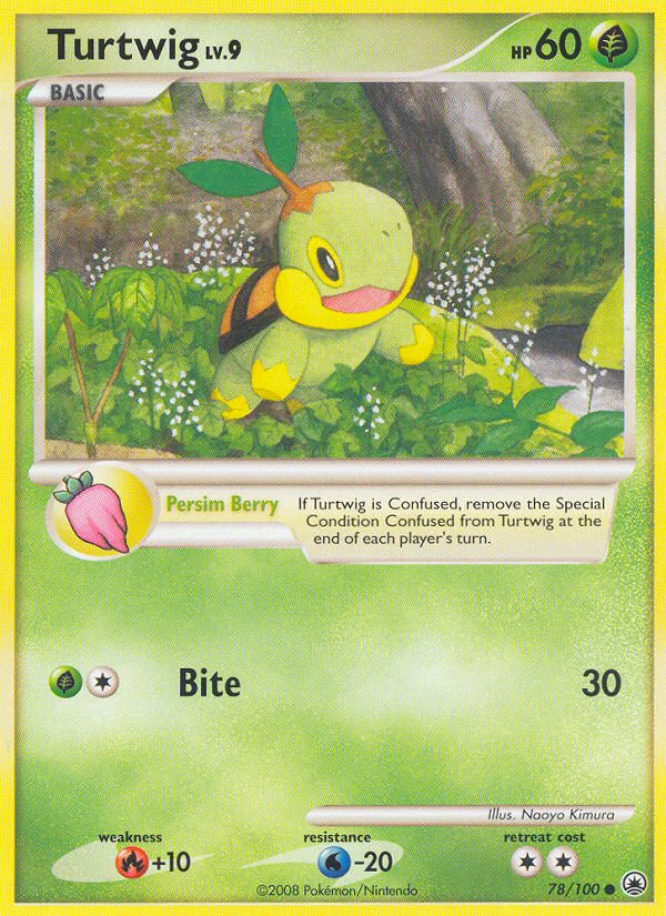 Majestic Dawn Turtwig #78/100