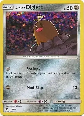 McDonald’s Collection 2017 Alolan Diglett #9