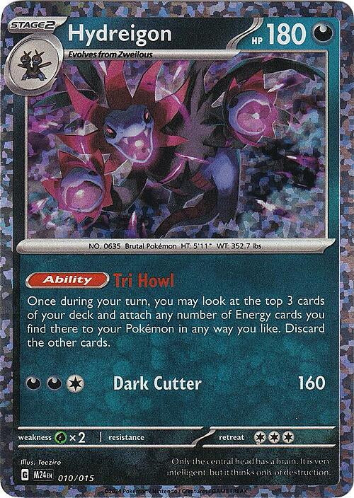 McDonald’s Dragon Discovery Hydreigon #010/015