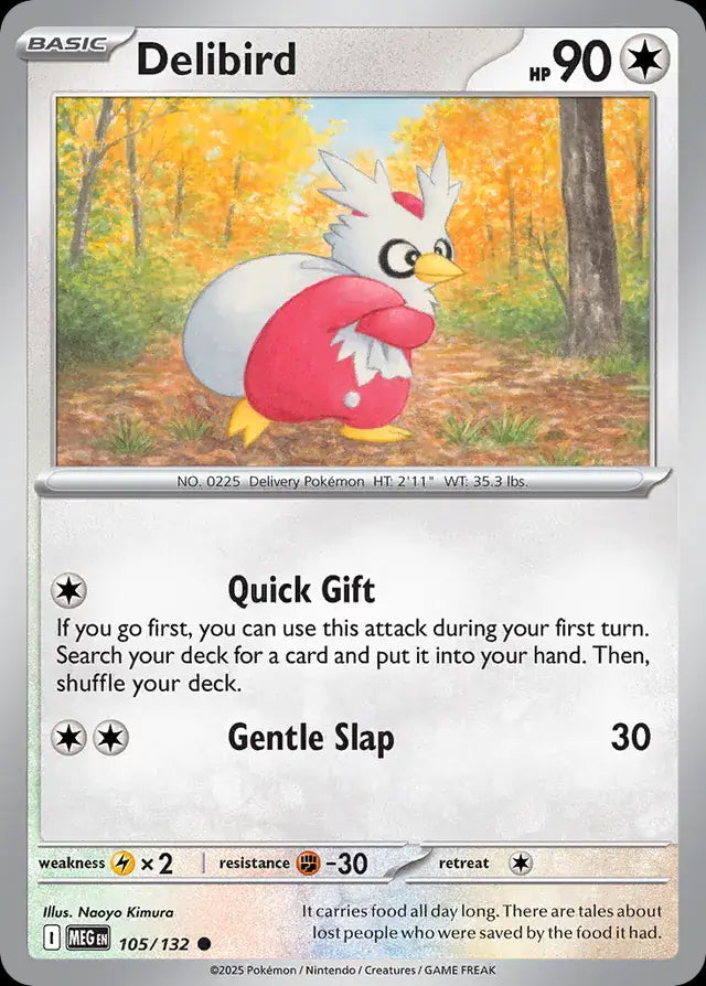 Mega Evolution Delibird #105/132