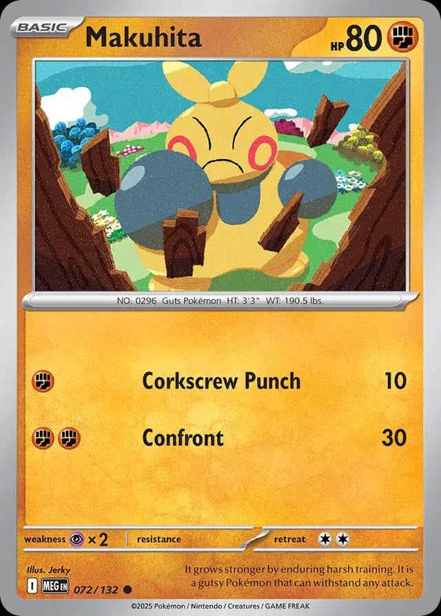 Mega Evolution Makuhita #072/132