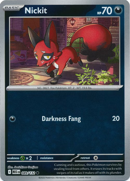 Mega Evolution Thievul #090/132 Reverse Holo