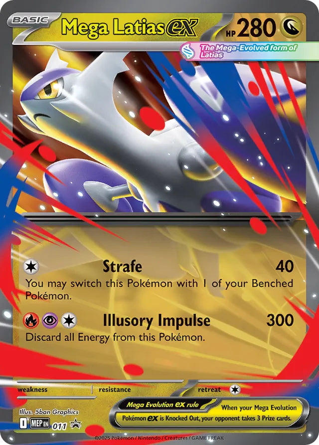 Mega Evolution Promo Mega Latias EX #11