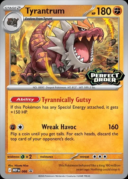 Mega Evolution Promo Tyrantrum #066
