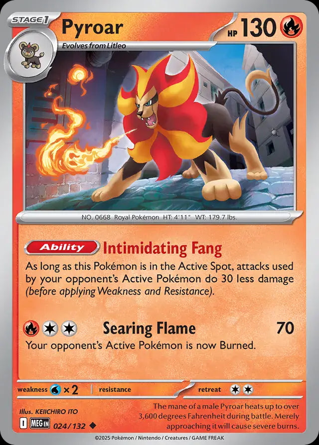 Mega Evolution Pyroar #024/132