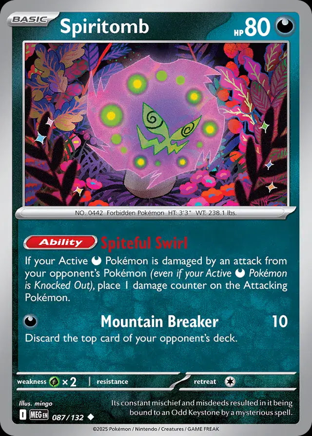 Mega Evolution Spiritomb #087/132
