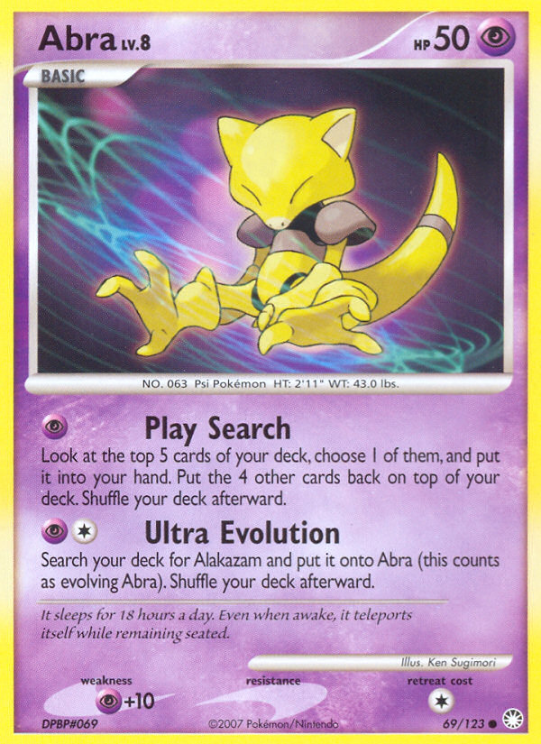 Mysterious Treasures Abra #69/123