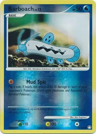 Mysterious Treasures Barboach #72/123 reverse holo