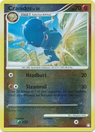 Mysterious Treasures Cranidos #43/123 reverse holo