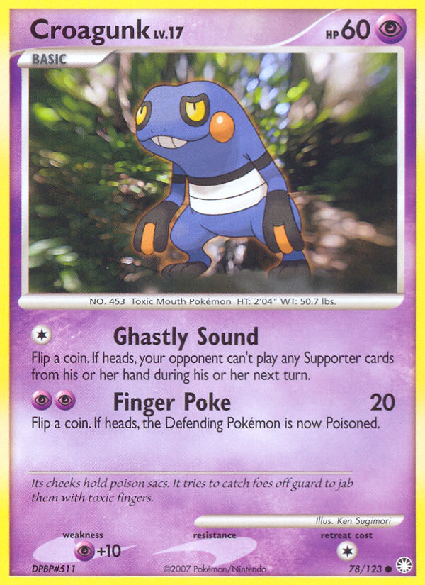 Mysterious Treasures Croagunk #78/123