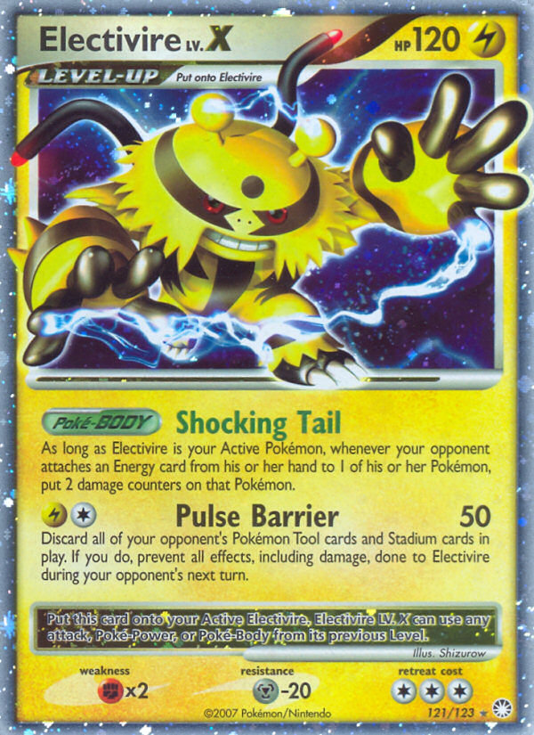 Mysterious Treasures Electivire LV. X #121/123