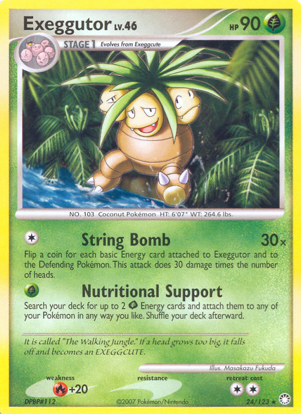 Mysterious Treasures Exeggutor #24/123