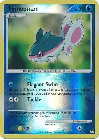 Mysterious Treasures Finneon #83/123 reverse holo